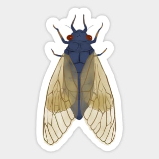 Cicadas Sticker